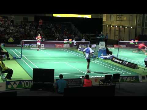 ABO 2013 Round 1 - Lee Chong Wei vs. Arvind Bhat