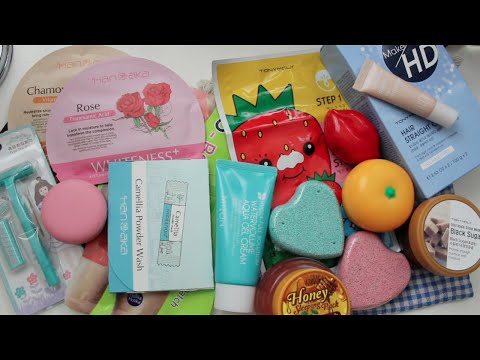 Korean Skincare Unboxing!! Beauteque, Tony Moly & More!