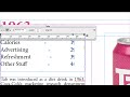 Setting Tabs InDesig