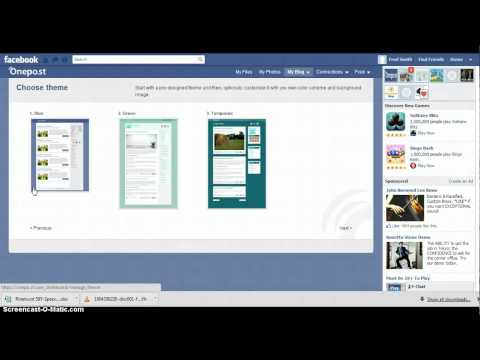 how to blog on facebook