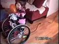 Ava and Her Vibrating Stander