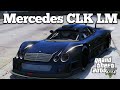 Mercedes CLK LM 1998 Super Race Car для GTA 5 видео 1