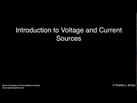 how to define voltage and current