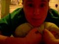 videos de Blair talks really fast and burps!