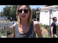 Emily VanCamp Visits University High School Garden