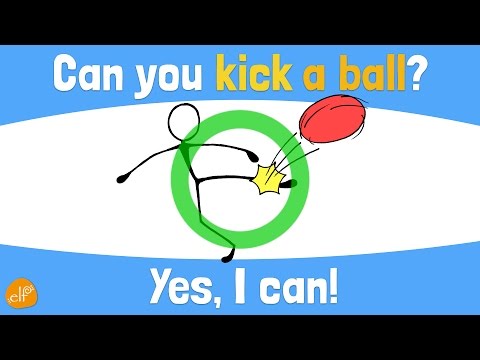 Verb Chant and Pattern Practice for Kids: Part 2 (Can You ~?)