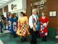 Dancers in Exeter in the shopping center -4