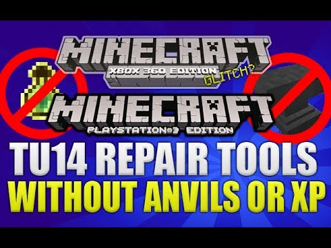 how to repair tools in minecraft