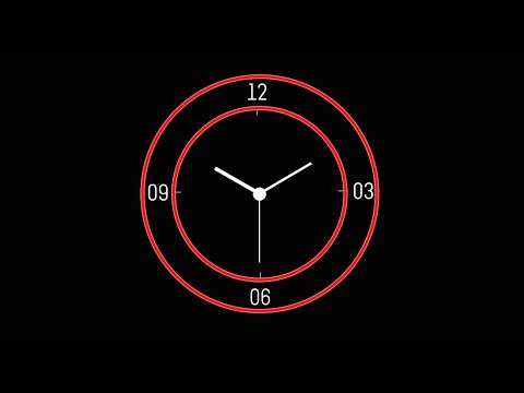 Demo for Computer Graphics Program For Clock