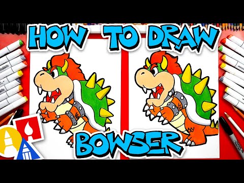 video-linktoworks-How To Draw Bowser - YouTube