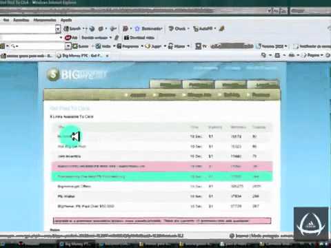 Big Money - Esta Es Una Nueva Forma De Ganar Dinero! Sin Matarte Tanto Y Desde La Comodidad de Tu Hogar! http://www.bigmoneyptc.com/index.php?ref=gkprknta Debes Registra...
