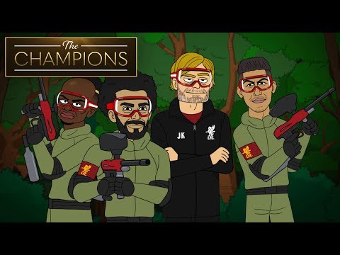 Liverpool and Manchester City Go Paintballing | The Champions S1E5