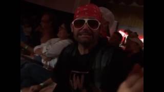 Spectator assaults Pro Wrestler causing him to lose match