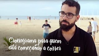Cronograma para quem está começando a correr