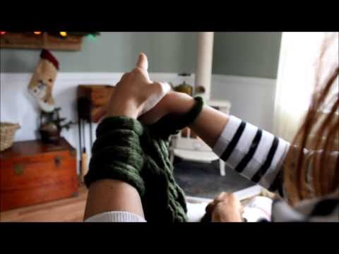 how to cast off knitting a scarf
