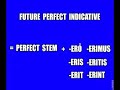 The Future Perfect Indicative Review