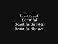beautiful disaster   kelly clarkson with lyrics