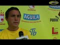 el volante de santa fe habl� con futbolred acerca de la escuadra venezolana