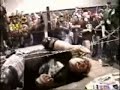 Mad Man Pondo gets powerbombed by Lobo into a cactus.