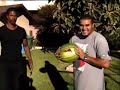 Spear Hand Splitting Apple - www.ironfingers.com