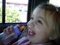 Haley singing Dora