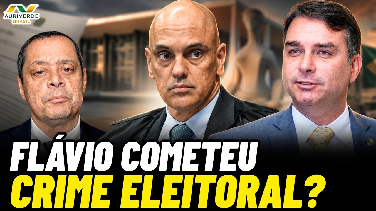 Moraes toma nova decisão contra Flávio após carta de Bolsonaro vir à tona!