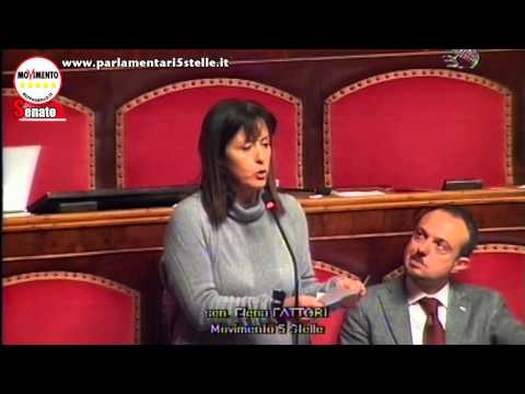 il - Intervento di fine aula della portavoce M5S al Senato Elena Fattori Segui Senato Cinque Stelle su: Facebook: http://www.facebook.com/SenatoCinqueStelle Twitter: http://twitter.com/Senato5Stelle...