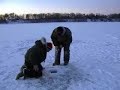 Walleye Ice Fishing - Caught A Big One!