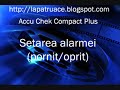 Modul de setare a glucometrului Accu hek Compat Plus Modul de setare a glucometrului Accu hek Compat Plus