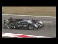 Photos: picasaweb.google.com Today I saw at Monza Circuit the 2011 Audi LMP1 race car during a test session for the 24h of Mans. I hoped that the new V6 engine would sound louder than the old Audi engine. Unfortunatlely it's quiter. The sound is like a strong wind flush. THANKS FOR WATCHING!!!