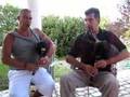 Duo de cornemuse, Jean Pierre et Dominique