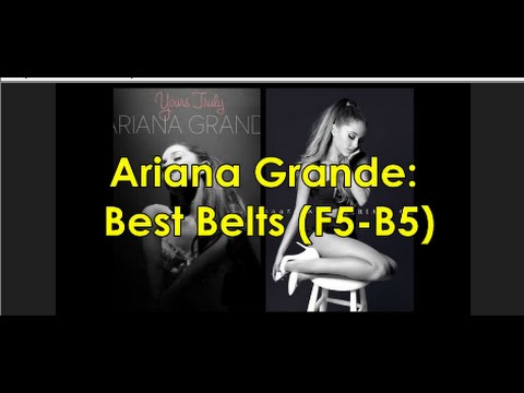 how to belt like ariana grande