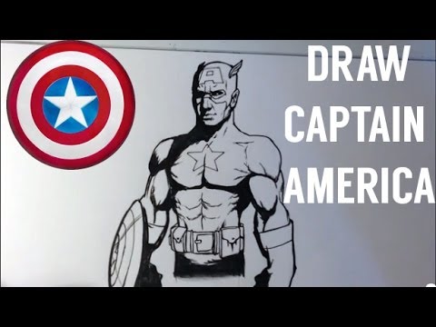 how to draw america