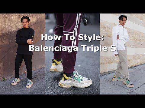 Style guide Balenciaga Triple S Fashion