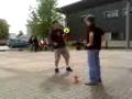 videos de David - Double diabolo, noeud magique