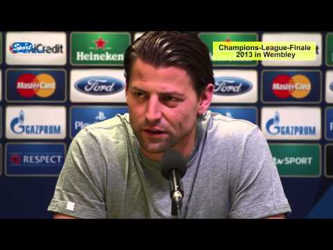 bvb - Dortmund, 15.05.2013: Beim BVB-Media-Day sprechen Sebastian Kehl und Roman Weidenfeller über die Entwicklung des BVB, ihre persönliche Entwicklung bei der Bo...