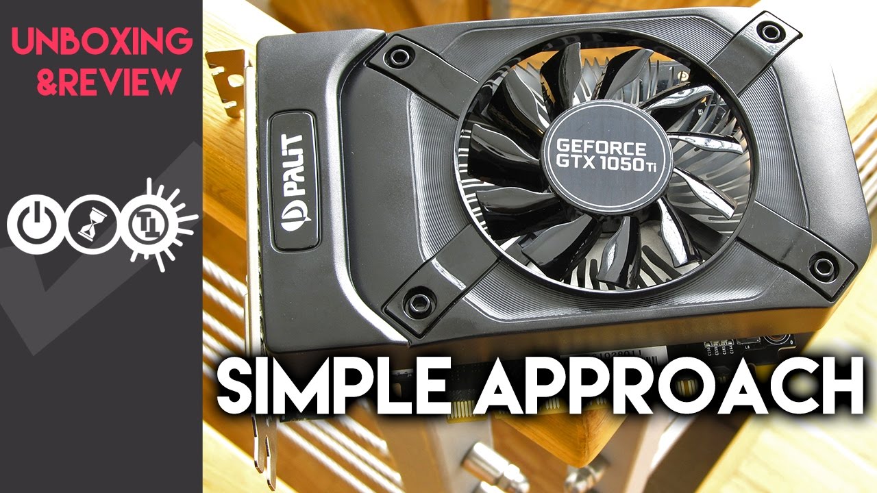 Card màn hình Palit GTX 1050Ti StormX (4GB GDDR5, 128-bit, HDMI+DVI)