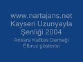 Elbruz Dans Grubunun Kayseri festivalindeki bir gosterisi