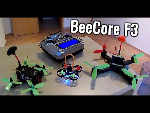 Eachine E010  BeeCore F3  Betaflight  -  Test Flight