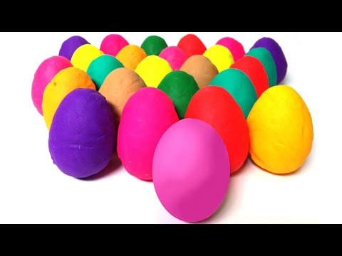 Play Doh Eggs Peppa Pig Surprise Egg Angry Birds Mickey Mouse Thomas & Friends Cars 2 Surprise Eggs