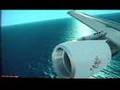 FSX Landing at OMDB 12R A319 wing view