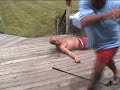 Darwin award winning golf shot. Darwin award winning golf shot.
