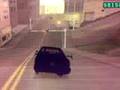 Grand Theft Auto San Andreas: Driving a burned car.