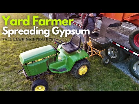 video-linktoworks-Bulk Gypsum Spreading - Fall Time Lawn Maintenance...
