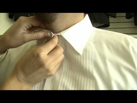 how to fasten tuxedo studs