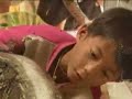 Knuffelen met een python