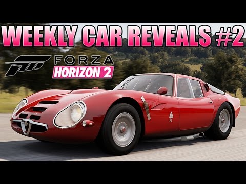Forza Horizon 2 - Weekly Car Reveals #2 Alfa Romeo Gulia TZ2, Ferrari Enzo, Mazda RX-7 & More