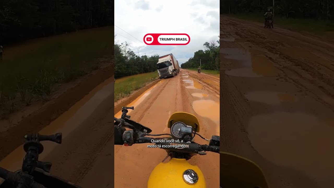 RODOVIA FANTASMA COM UMA 400XC? A Scrambler 400XC da Triumph foi longe demais!