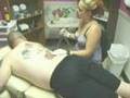 Eric getting tattooed Part 4