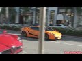 BrianZuk records a red Alfa Romeo 8C Competizione on Rodeo Drive.